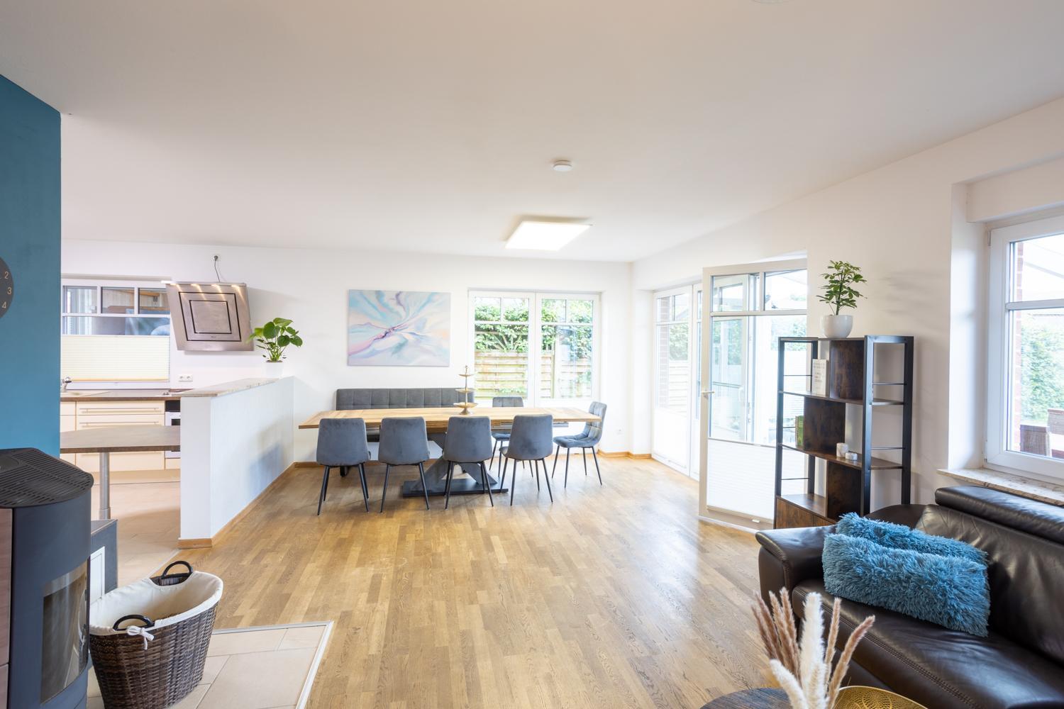 Oara Comfort Home, Ferienhaus 210Qm Mit Garten Reppenstedt Exteriör bild